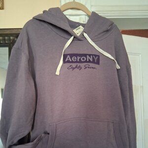 XXL Aero NY Eighty Seven long sleeve hoodie with pockets